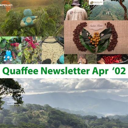 Quaffee newsletter April 2022